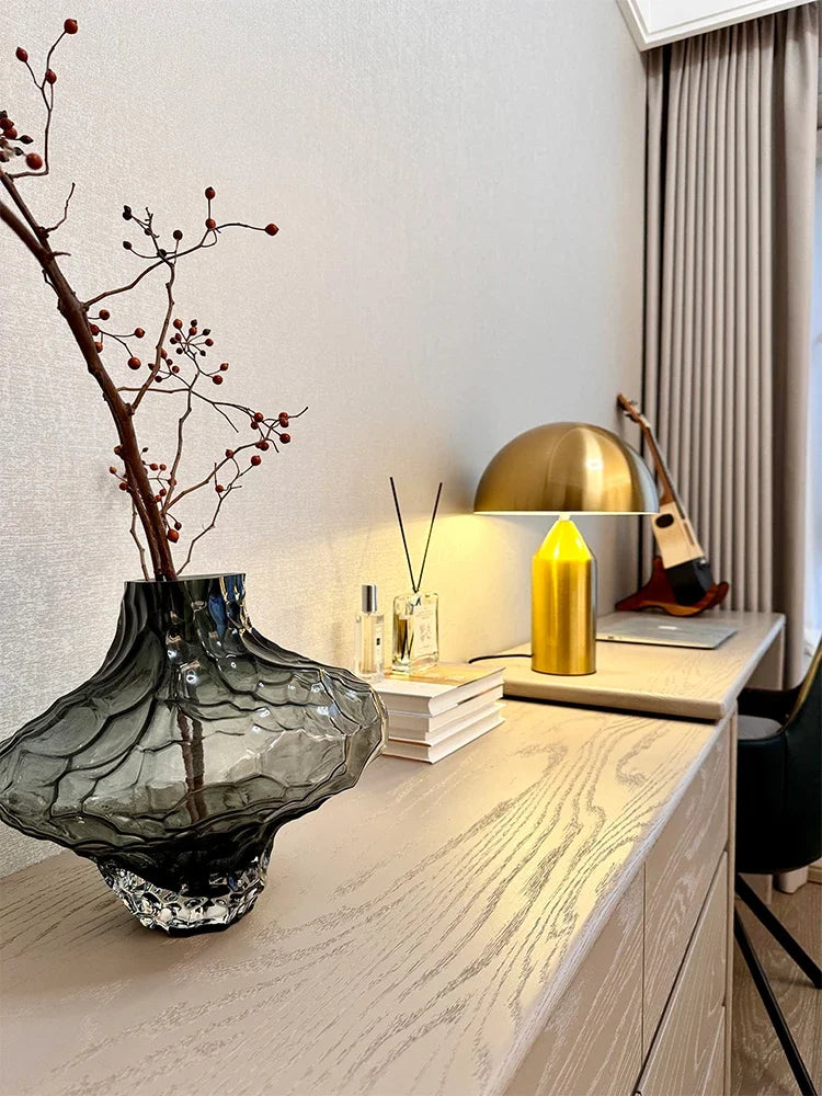 Luxe Moderne Paddestoel LED Tafellamp Nordic E14 Voor Slaapkamer & Studie