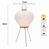 Noguchi Akari Rijstpapier Vloerlamp – Japanse Wabi Sabi Staande Lamp