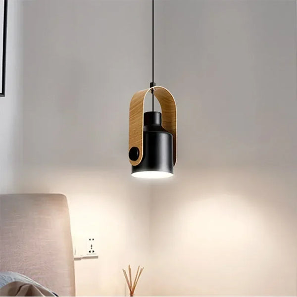 Nordic Hanglamp Metaal Zwart Wit Blauw E26 Modern Slaapkamer Woonkamer