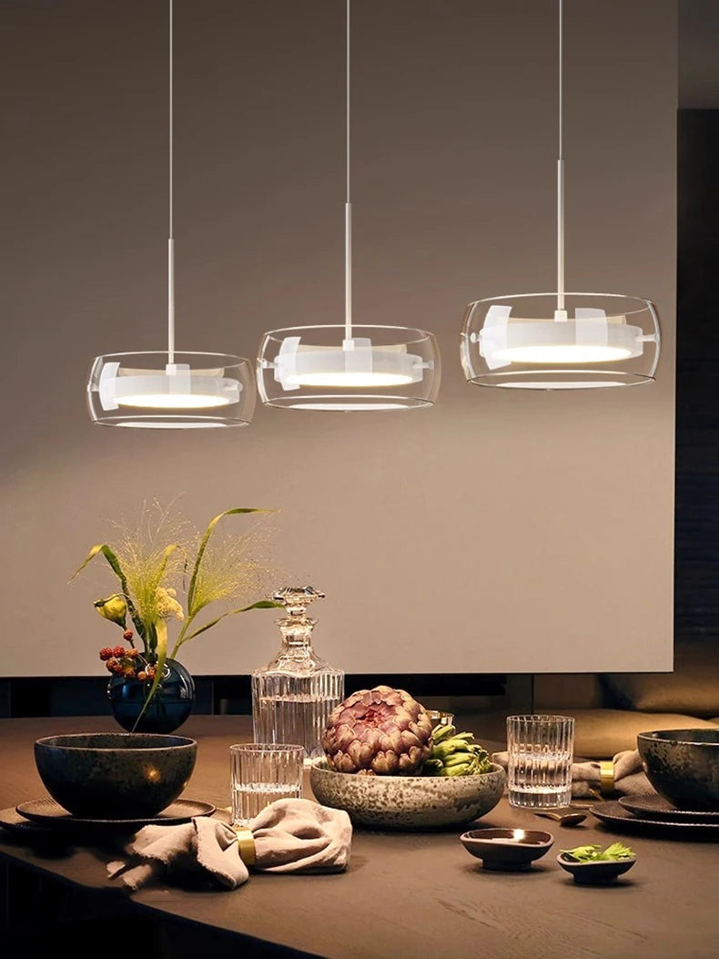 Moderne LED ring hanglamp – dimbare kroonluchter voor woonkamer & eetkamer