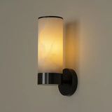 Albast Marmeren Wandlamp – Luxe Messing LED Sconce Modern