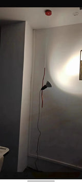 Italiaanse Hanglamp LED Metaal – Verstelbare Hoogte Bedlamp E27