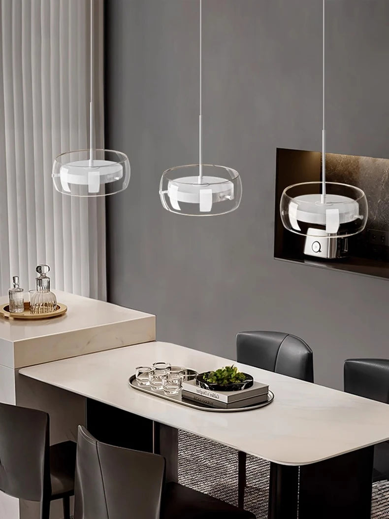 Moderne LED ring hanglamp – dimbare kroonluchter voor woonkamer & eetkamer