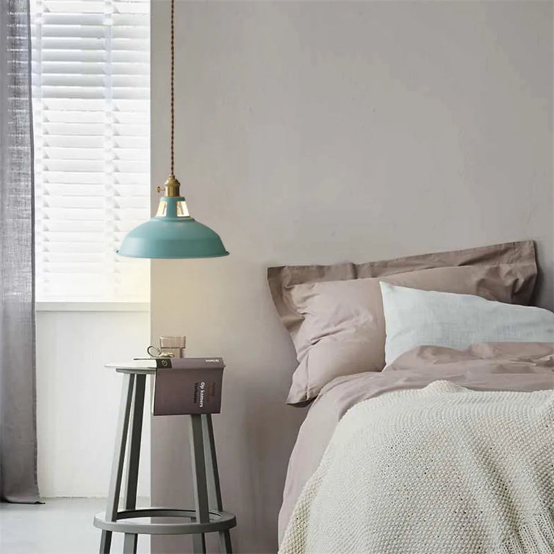 Retro Industrieel Hanglamp E27 Kleurig Voor Keuken, Restaurant & Woonkamer