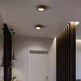 Houten Plafondlamp Walnoot/Essen – LED Spot Ø3-5m² Modern