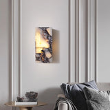 Wabi-Sabi Wandlamp – Bulgari Luxe Steen LED Waterproof Buitenlamp