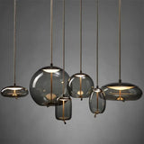 Moderne LED glazen hanglamp – kroonluchter voor woonkamer & keuken