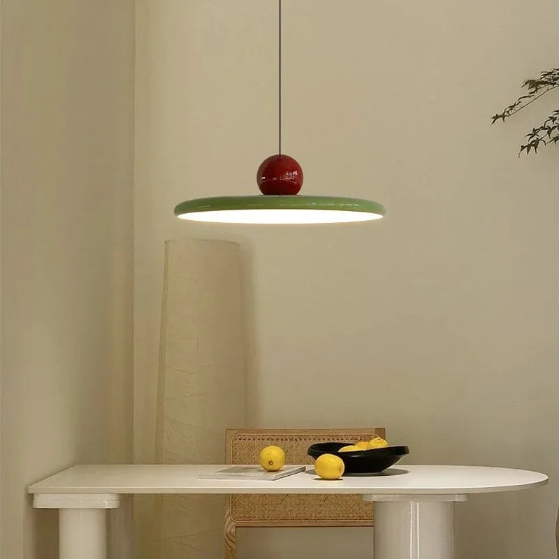 Franse LED Hanglamp – Verstelbare Chrome UFO Plafondlamp 15–30m²