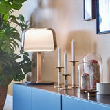 Nordic Franse Tafellamp – Moderne Glazen Bedlamp LED voor Slaapkamer