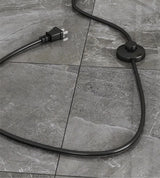 Wabi-Sabi Vloerlamp – Minimalistisch Japans Design met Stoffen Kap
