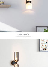 Nordic Wandlamp Glas – Moderne Slaapkamer & Woonkamer Wandverlichting