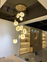 Moderne Marmeren LED Hanglamp – Luxe Slaapkamer & Woonkamer Lamp
