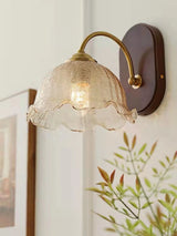 LED Wandlamp Hout & Koper – Vintage Bedlamp voor Woonkamer & Bad