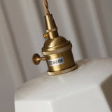 Japans Retro BrassGlow Keramische Hanglamp