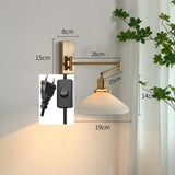 Nordic LED Wandlamp Keramiek – Moderne Sconce met Trekschakelaar