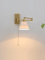 Nordic LED Wandlamp Keramiek – Moderne Sconce met Trekschakelaar