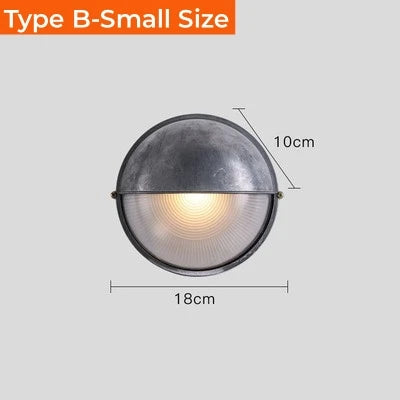 Retro Buiten Wandlamp LED E27 – IP65 Waterdicht Vintage Sconce