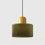 Vintage Kleine Hanglamp Glas-in-Lood – Roze/Oranje/Groen/Wit – E27