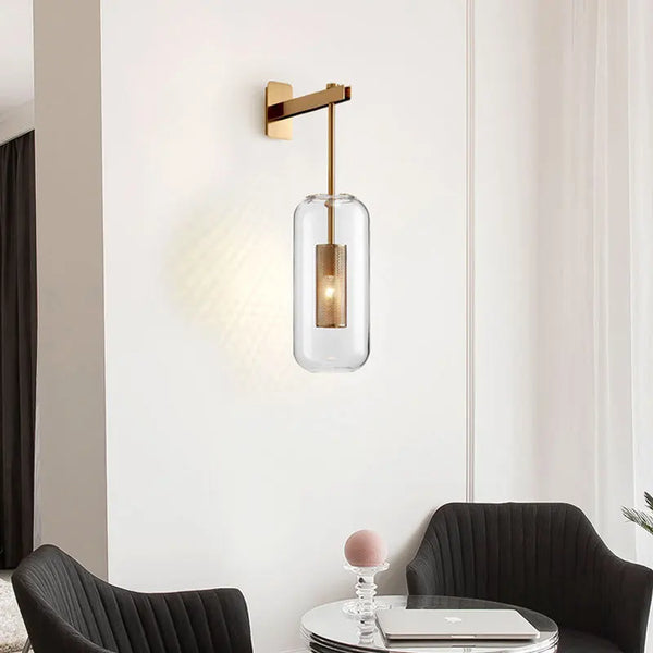 LuxuraNord Post-Modern Luxe Wandlamp