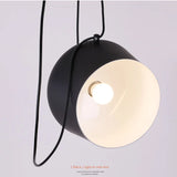 Nordic Hanglamp Drum E27 Aluminium Zwart