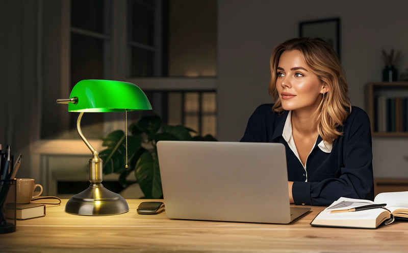 Moderne Bank/Bureau Lamp Voor Slaapkamer & Kantoor