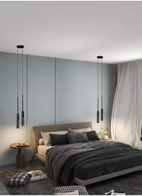 Moderne LED Hanglamp Aluminium Zwart Goud 2-Lichts Voor Woonkamer