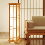 Japanse Houten Vloerlamp – LED Staande Lamp E27 3 Maten