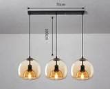 Nordic LED Hanglamp – Moderne E27 Plafondlamp voor Woonkamer & Eetkamer