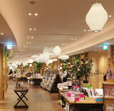 LED Hanglamp Zijde Wit Voor Woonkamer & Hotel