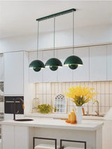 Moderne Nordic Bloemknop Hanglamp – Metaal, LED, E27, Meerdere Kleuren
