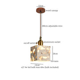 Hanglamp LED Marmer Voor Woonkamer & Slaapkamer