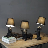 Denemarken Puppy Tafellamp E27 LED Voor Kinderkamer & Slaapkamer