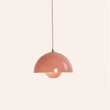 Moderne Nordic Bloemknop Hanglamp – Metaal, LED, E27, Meerdere Kleuren
