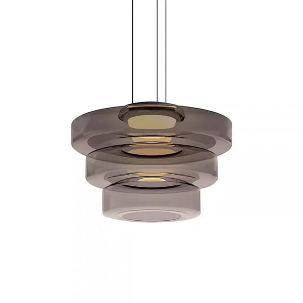 Luxe LED glazen hanglamp – verstelbare moderne kroonluchter