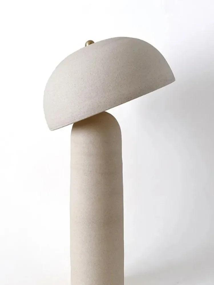 Wabi-Sabi Tafellamp – Japanse Keramiek Potvorm G9 LED Designlamp