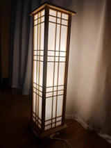 Japanse Houten Vloerlamp – LED Staande Lamp E27 3 Maten
