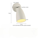 Nordic LED Wandlamp met Lange Arm – Minimalistische Bedlamp Loft