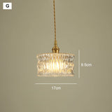 Moderne Franse Retro Hanglamp – Gouden Glazen LED Plafondlamp Eetkamer