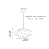 LED Hanglamp Zijde Wit Voor Woonkamer & Hotel