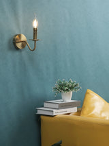 Nordic Wandlamp Kaarsstijl Retro Metaal E14 Slaapkamer Bedlamp