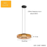 Luxe LED glazen hanglamp – verstelbare moderne kroonluchter