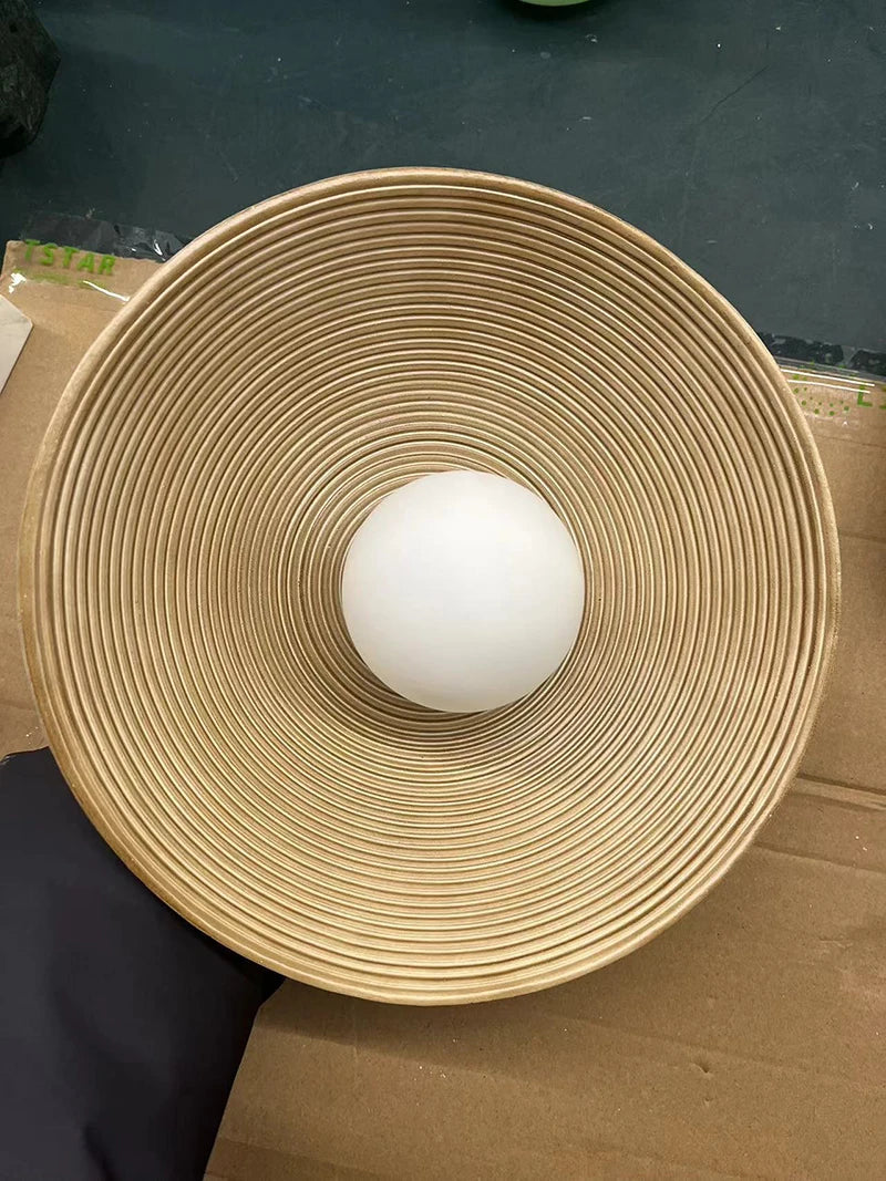 Nordic LED Wandlamp Wabi Sabi – Retro Slaapkamer & Hotel Wandverlichting