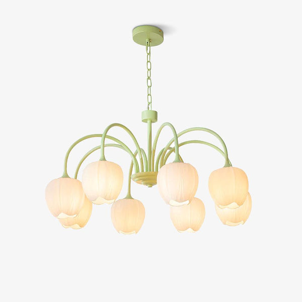 Tulp Matcha Kroonluchter