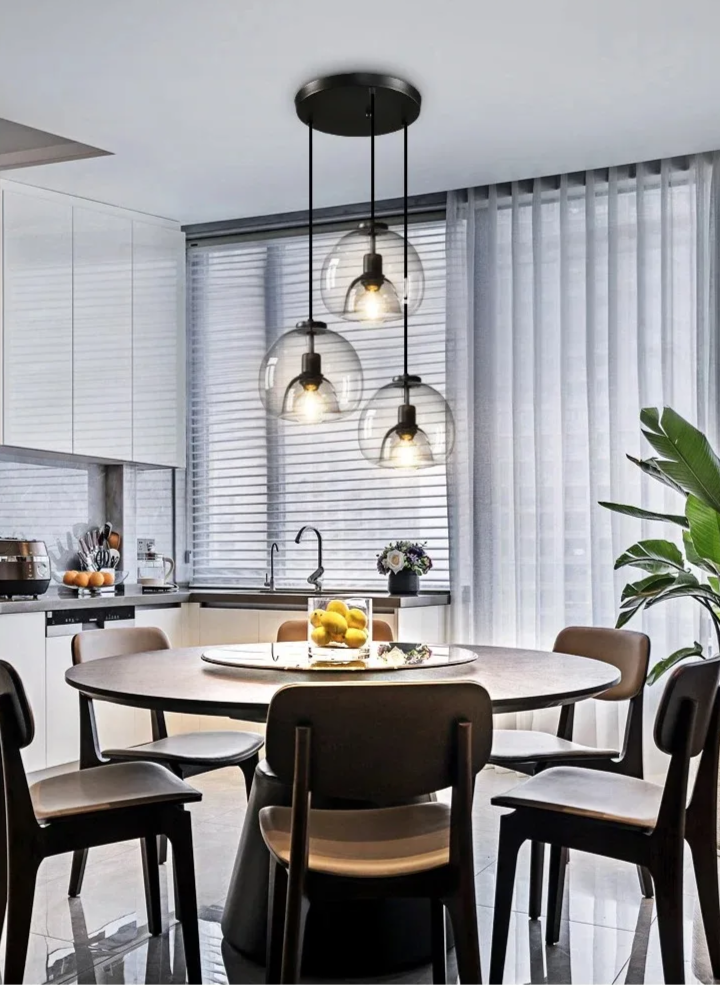 Aurora Glass Pendant Light