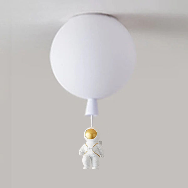 Moderne Maan/Astronauten Led Plafondlamp