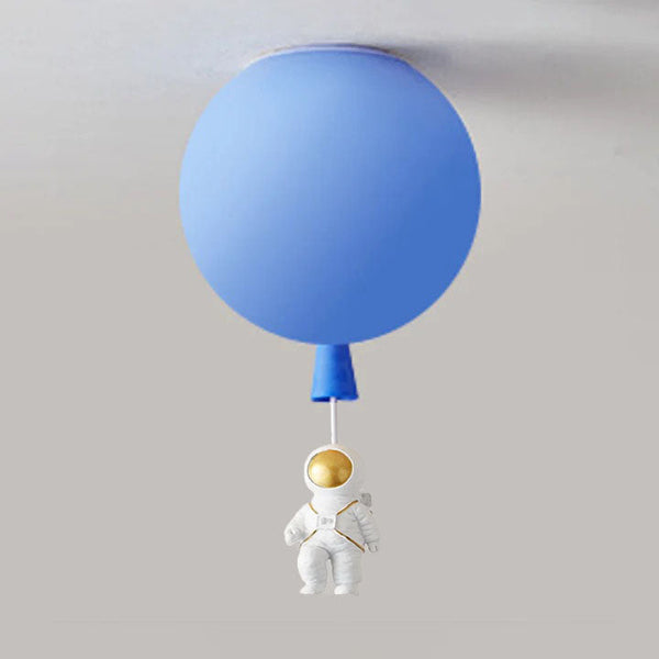 Moderne Maan/Astronauten Led Plafondlamp