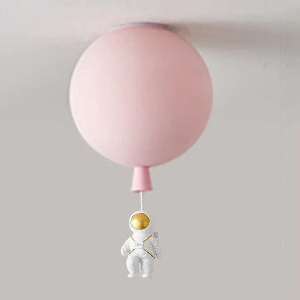 Moderne Maan/Astronauten Led Plafondlamp