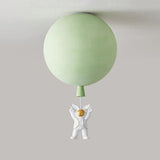 Moderne Maan/Astronauten Led Plafondlamp