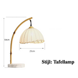 Wabi-Sabi LED Vloerlamp – Scandinavisch Minimalisme & Japans Design voor een Rustgevende Sfeer