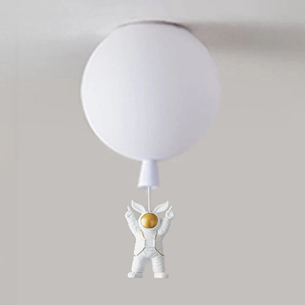 Moderne Maan/Astronauten Led Plafondlamp
